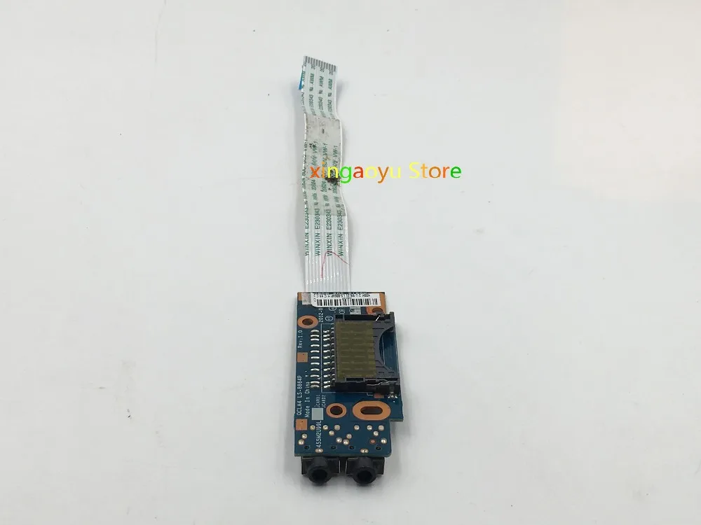 LS-8864P FOR Samsung 350V or 355V NP355V5C Audio socket &amp SD reader board w Cable Full Tested Free Shipping | Компьютеры и офис