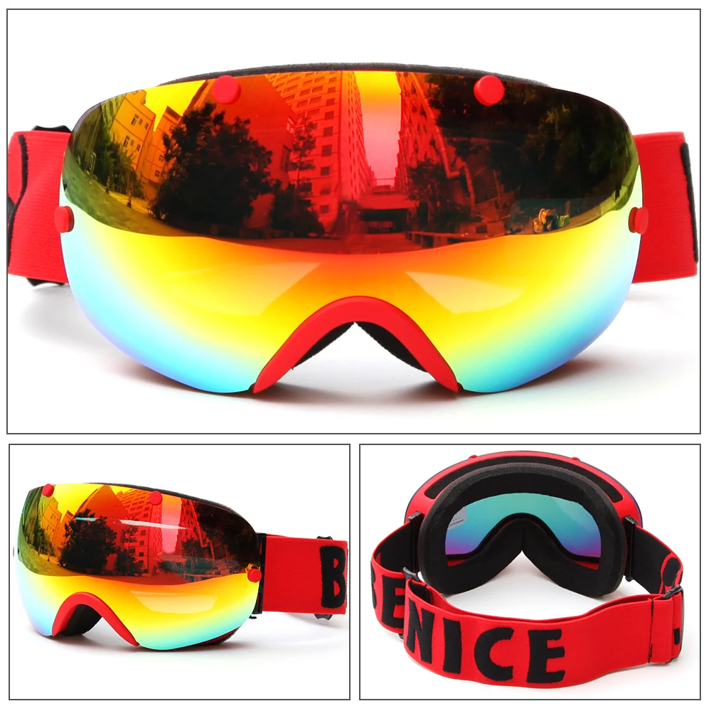 Buy BENICE Winter Ski Goggles UV400 Protection Dual