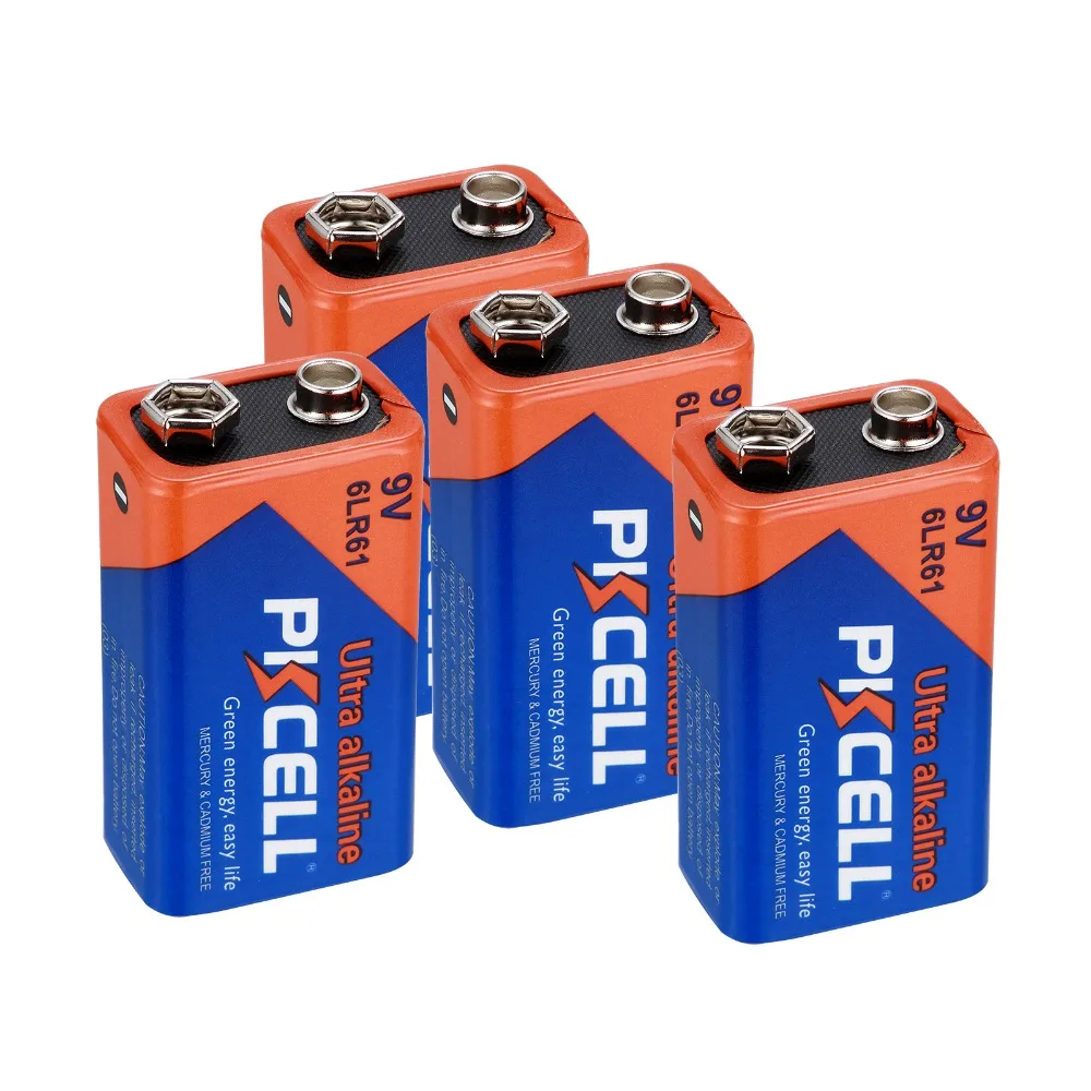 8pcs Battery GP1604G S1 6LR61 9V PPP3 1604A Alkaline Battery Non