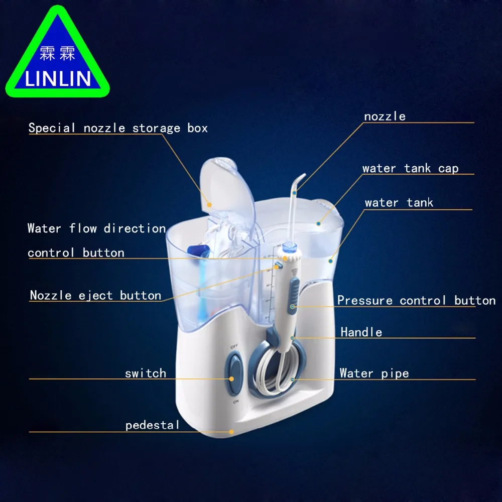 

Electric Oral Irrigator Jet Teeth Waterflosser Dental Shower Cleaning Machine Dental Water Flosser Teeth Whitening Tool Massage
