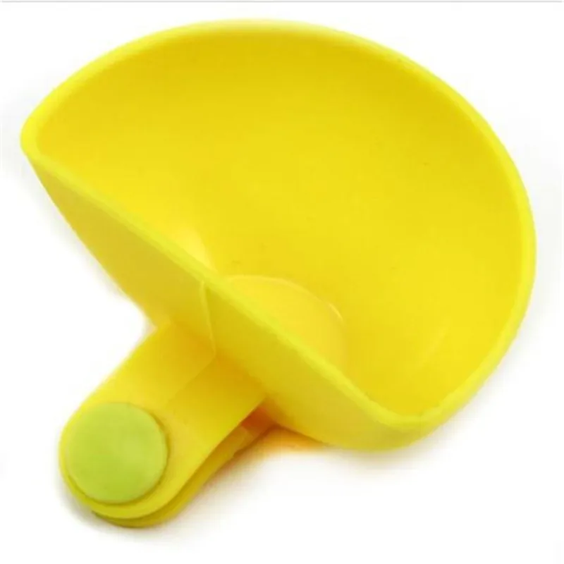 LINSBAYWU 1Psc Dip Clips кухонный набор мисок инструмент маленькие блюда зажим для специй для томатного соуса соль уксус Вкус специй - Цвет: Yellow