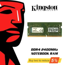 Оригинальный Kingston Оперативная память памяти DDR4 8 ГБ 4 ГБ оперативной памяти, 16 Гб встроенной памяти, 2400 МГц Тетрадь карта оперативной памяти внутренней памяти для портативных ПК 8 гигабайт концертов