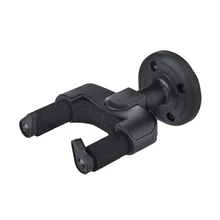 Hanger Ukulele Holder For Guitar Support Home Storage Rack String Instrument Wall Mount Bass Hook Accessories Acoustic wall mount string rotating guitar hanger black