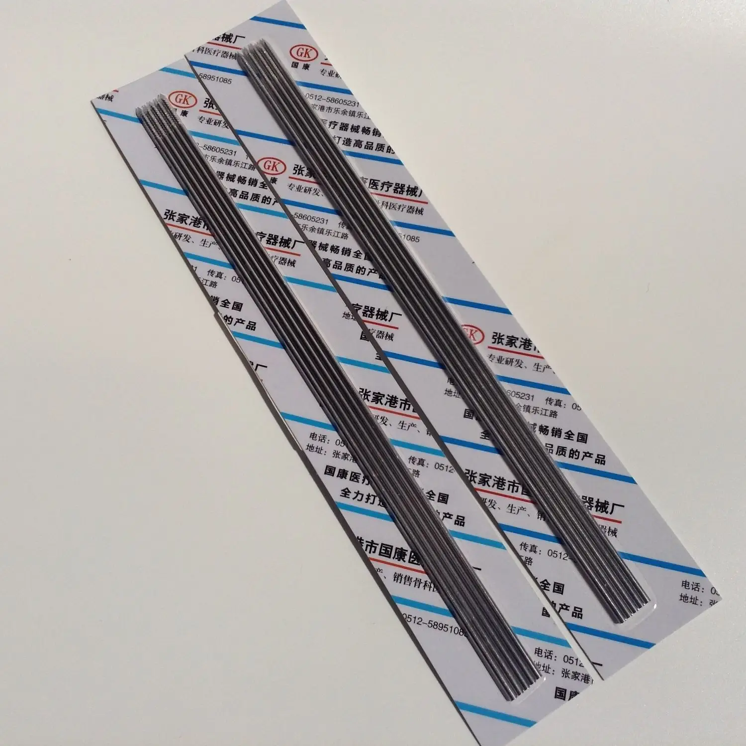 

New Stainless Steel 10pcs Partial Threaded Kirschner Wires Veterinary Orthopedics Instruments