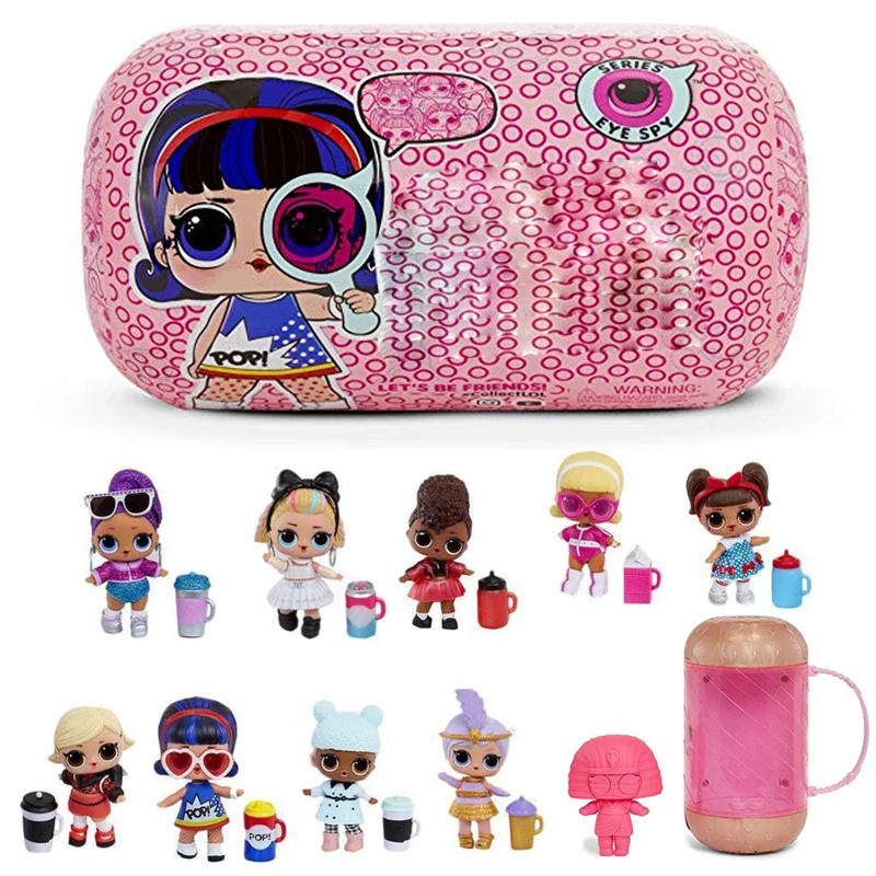 

New pattern LoL capsule Doll Unpacking High-quality Dolls Baby Tear Open Color Change Egg LoL Action Figure Toys Kids Gift