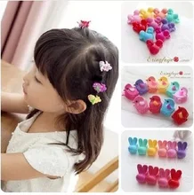 4pcs/lot elastic band bracelet hair accessories baby girl headband clips gum weave baffle braided bow bandana ornaments
