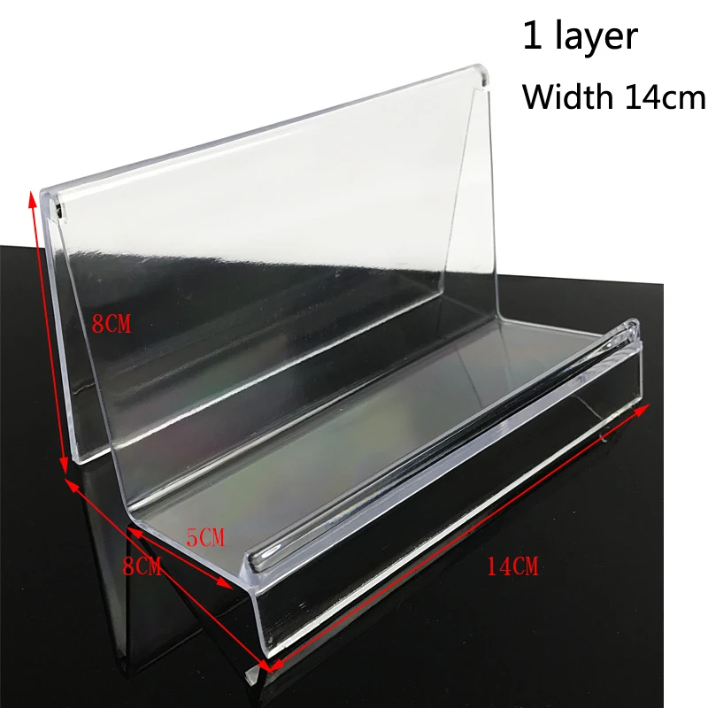 Новинка, прозрачная акриловая полка для мобильного телефона, кошелек, защита от солнца, очки, стойка, Frame1-2-3-4, слой, полка для ювелирных изделий