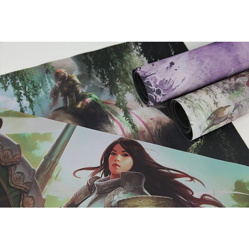 العديد من خيارات Playmat-Maze'S نهاية MTG مجلس حصير اللعب الجدول حصيرة ل السحرية الماوس حصيرة التجمع