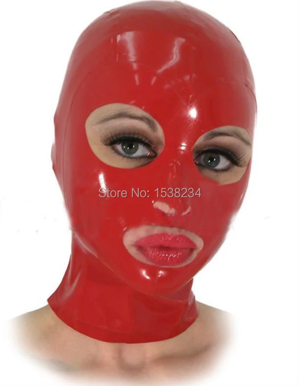 Латексная Маска резиновая маска сексуальное нижнее белье Сексуальная латексная закрывающая маска открытая монохромная общий капюшон