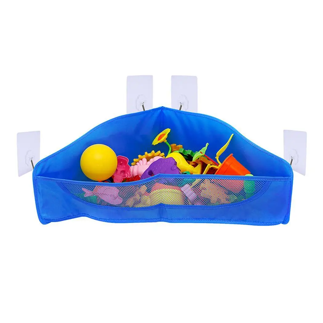 Bathtub Toys Organizer Bath Mesh Hanging Toy Storage Made of polyester