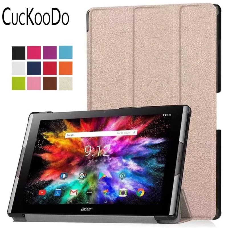 US $548.00 CucKooDo 100Pcslot Ultra Slim Lightweight Smart Shell Standing Cover with Auto WakeSleep Feature For Acer Iconia Tab 10 A3A50