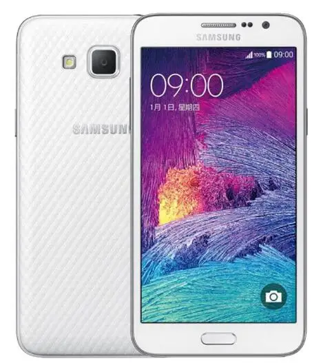 Мобильный телефон samsung Galaxy Grand Max, 16 Гб ПЗУ, 1,5 ГБ ОЗУ, 5,25 дюймов, МП LTE, две sim-карты G7200, мобильный телефон - Цвет: White