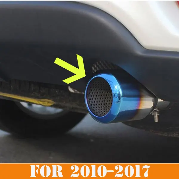

SIKALI SKL Car Styling Accessories Fit for 2013-2018 dodge journey Exhaust tip tail rear end pipe muffler trim protective cover