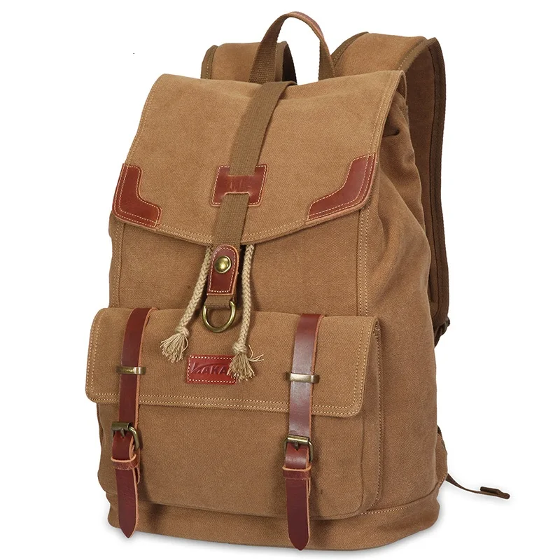 

2016 Europe and America spring and summer casual retro canvas shoulder bag men travel bag schoolbag men backpack K922