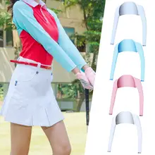 Рукав для гольфа охлаждающая шаль для женщин Женская ледяная шелковая летняя Солнцезащитная УФ-защита шаль манжета для спорта на открытом воздухе, игры за рулем