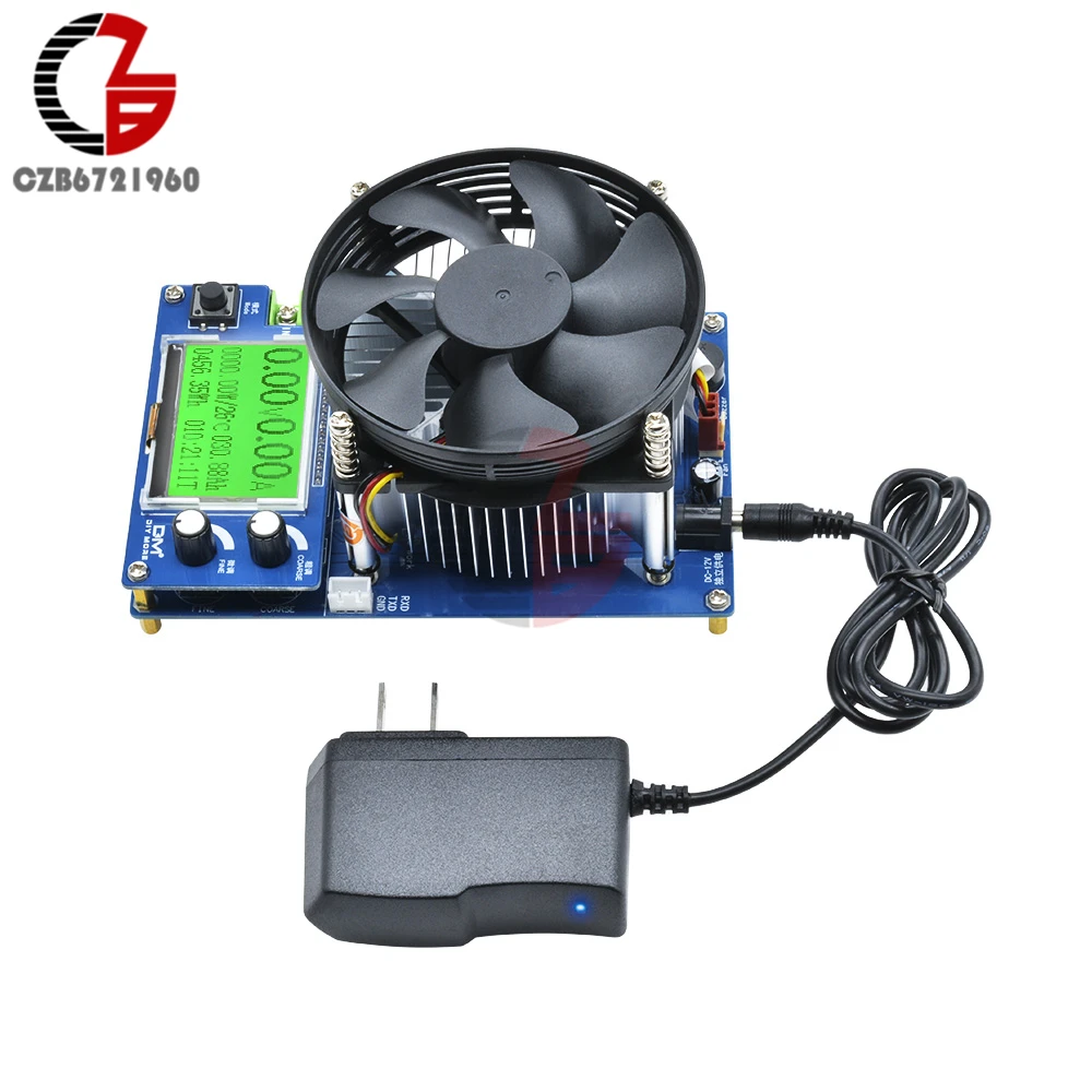 Kopen 150V 10A 150W Lcd Digital Verstelbare Constante Stroom Elektronische Belasting Batterij Tester Lithium Ontlading Capaciteit Voltage Meter