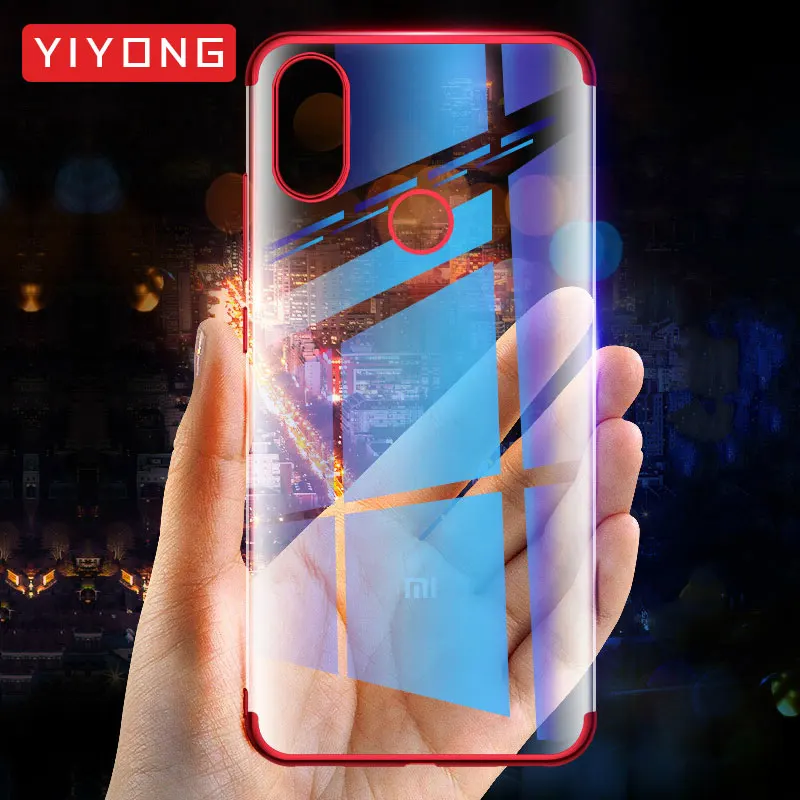 YIYONG Xiaomi Redmi Note 5 TPU Soft Case 7 Pro Silicone Slim Back Cover Xiomi Xiami Note7 6 Phone |
