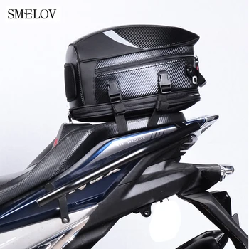 

large capacity Waterproof Motorcycle Tail Bag Back Seat Bags Motorbike Scooter Sport Luggage Rear Seat Bag Rider Backpack Bag