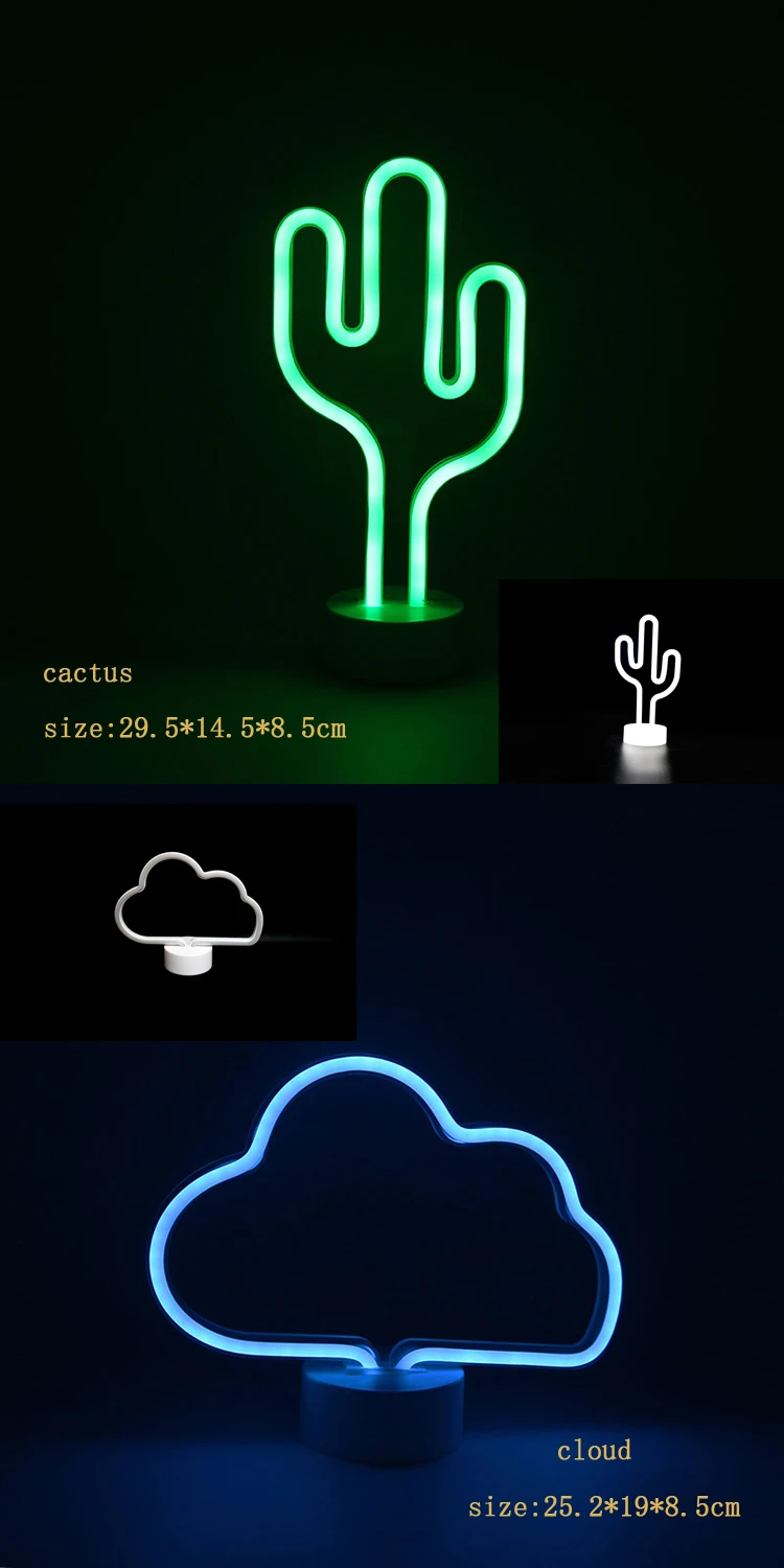 Креативный неоновый светодиодный светильник с облаками для романтической детской спальни, украшенный ночник, вечерние, теплые, декоративные огни