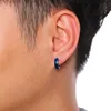 Vnox Men Unisex Stainless Steel Small Hoop Huggie Earrings Ear Accessory ► Photo 3/6