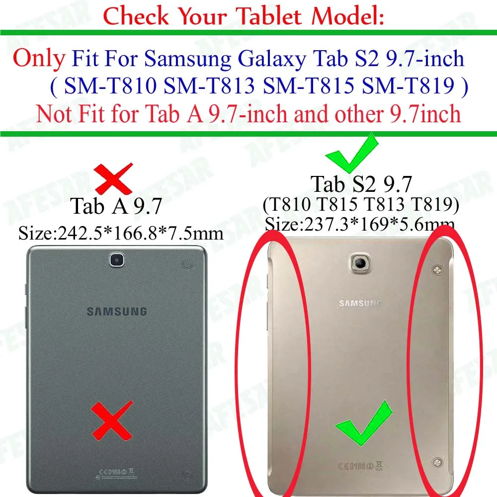 Tab S2 9,7 планшет чехол для Samsung Galaxy Tab S2 9,7 T810 T813 T815 T819 9,7 "Подставка Кожаный Smart Auto сна чехол