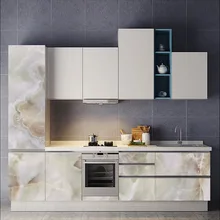 Утолщенные водонепроницаемые ПВХ натуральные мраморные обои самоклеющиеся окна шкаф самоклеющиеся настольные мебель наклейка для ремонта