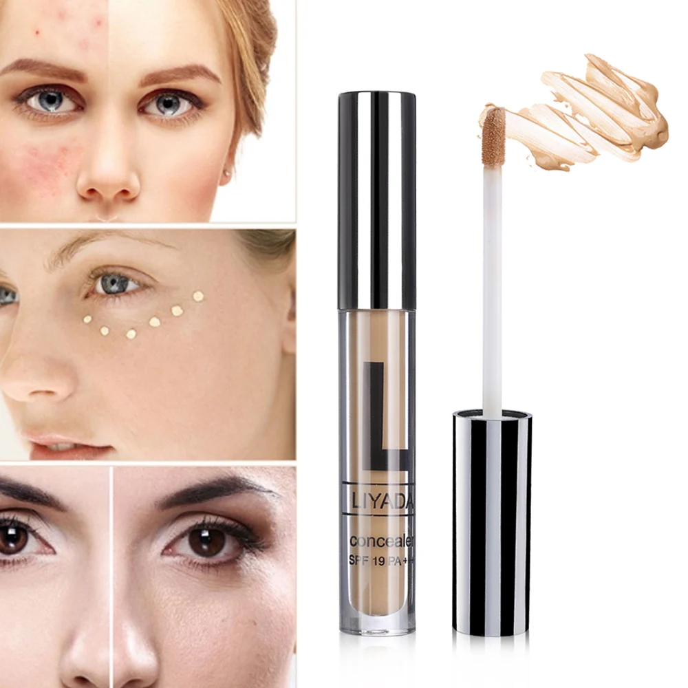 Aliexpress Buy Natural Makeup Concealer Liquid Foundation Primer Full Cover Acne Freckle 