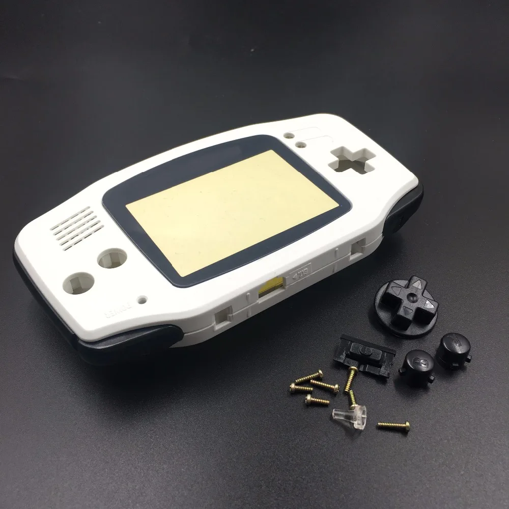 Белый экран для Nintendo Game Boy Advance GBA сменный корпус|housing shell|screen replacementnintendo replacement |