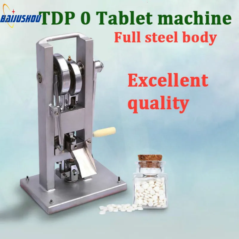

TDP 0 Tablet Press Machine,handle Pill Pressing Machine Home Maker With One Pcs 6mm Mould