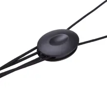 5X Регулируемый саксофон Саксофон кожаный нейлоновый мягкий шейный ремень с застежкой на крючок