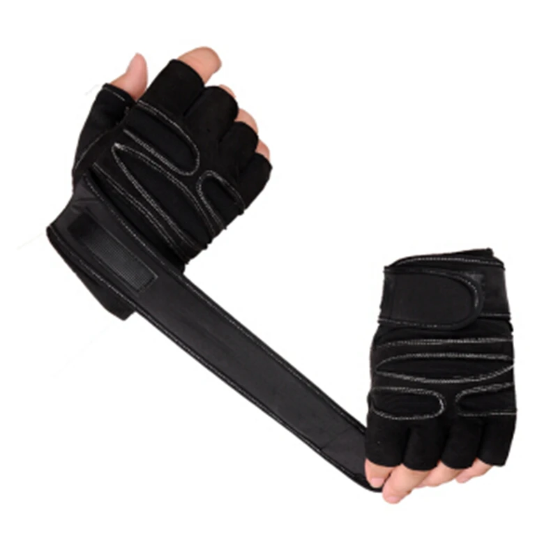 M-XL Gym Gloves Heavyweight Sports Exercise Weight Lifting Gloves Body Building Training Sport Fitness Gloves (12)