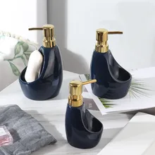 Прямой маркетинг керамическая нордическая прессованная бутылка шампунь-гель для душа бутылка розлива творческий дом для хранения ванной