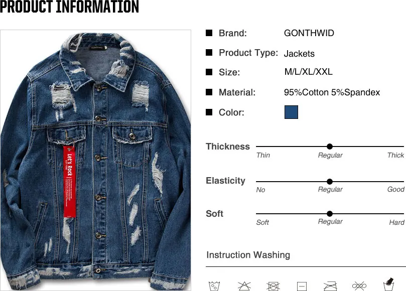 Ribbon Ripped Denim Jacket