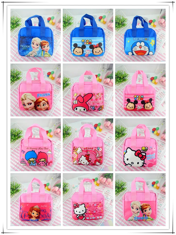

IVYYE Stitch Unicorn Princess Fashion Portable Lunch Bags Cartoon Picnic Bag Food Box Tote Storage keep warm Women Girls NEW