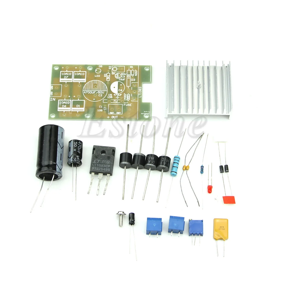 

LT1083 Adjustable Regulated Power Supply Module Parts and Components DIY Kit