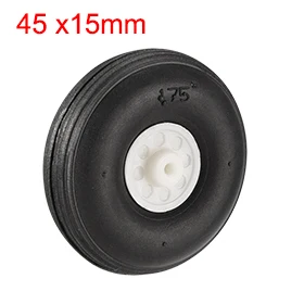 Uxcell Hot Selling 1PCS 45x15x2.1mm White Plastic Hub Black Foam Wheel Toy Car Wheel for RC Remote Control Airplane New Arrival Uxcell Hot Selling 1PCS 45x15x2.1mm White Plastic Hub Black Foam Wheel Toy Car Wheel for RC Remote Control Airplane New Arrival