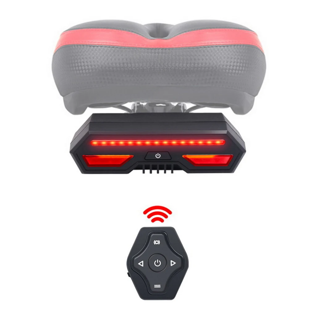 

LP-1801 USB bicycle accessories waterproof intelligent wireless remote control super battery life safety warning taillights