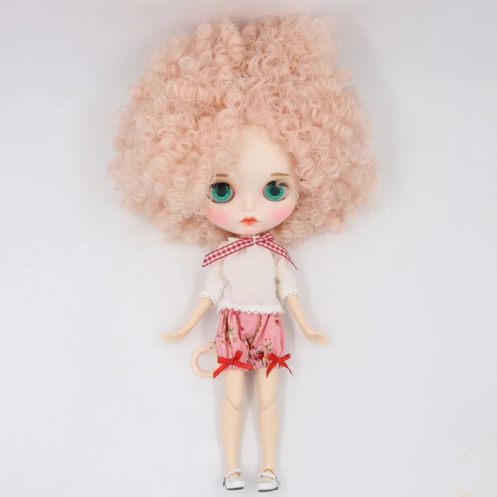 Ruby – Premium Custom Neo Blythe Doll with Pink Hair, White Skin & Matte Pouty Face 2