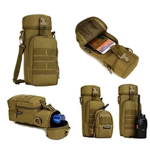 Военная уличная бутылка для воды, держатель, тактический чайник, снаряжение, сумка для путешествий, кемпинга, походов