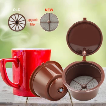 

Upgrade Version Nescafe Coffee Filters Capsulas For Dolce Gusto Reutilizable Capsule Refillable Reusable cafeteira Dolci Machine