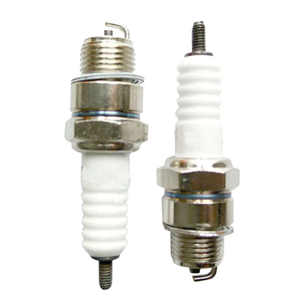 

2 Spark Plug For 49cc 60cc 66cc 80cc 2 Stroke Engine Motorized Bicycle Bike