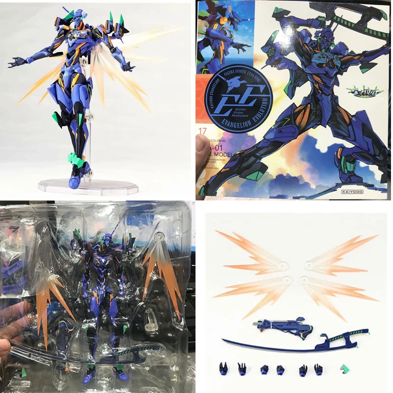 

Amazing Yamaguchi Revoltech EVA Genesis Evangelion Evolution EVA-01 Action Figure Collectible Model Toy Gift