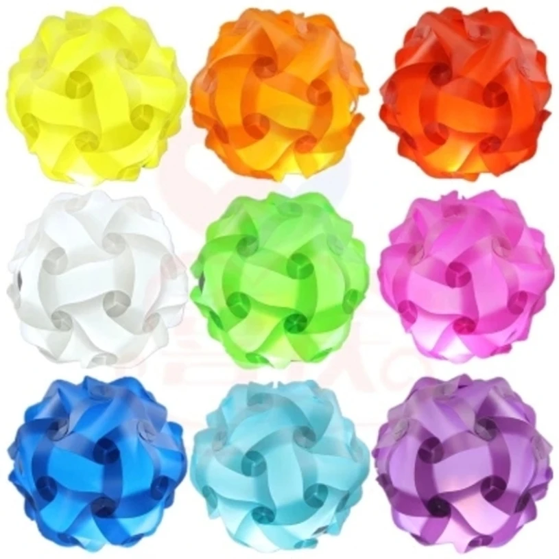 

10Packs 25CM IQ Lamp Decorations for Wedding Lamp Decorations DIY Shapes puzzle Lamps For Home And dinner Room Decorations