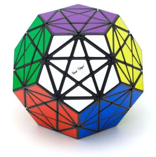 

Brand new high quality MF8 and Eric Vergo Pentagram black Speed cube mf8 9cm Dodecahedron Magic Cube