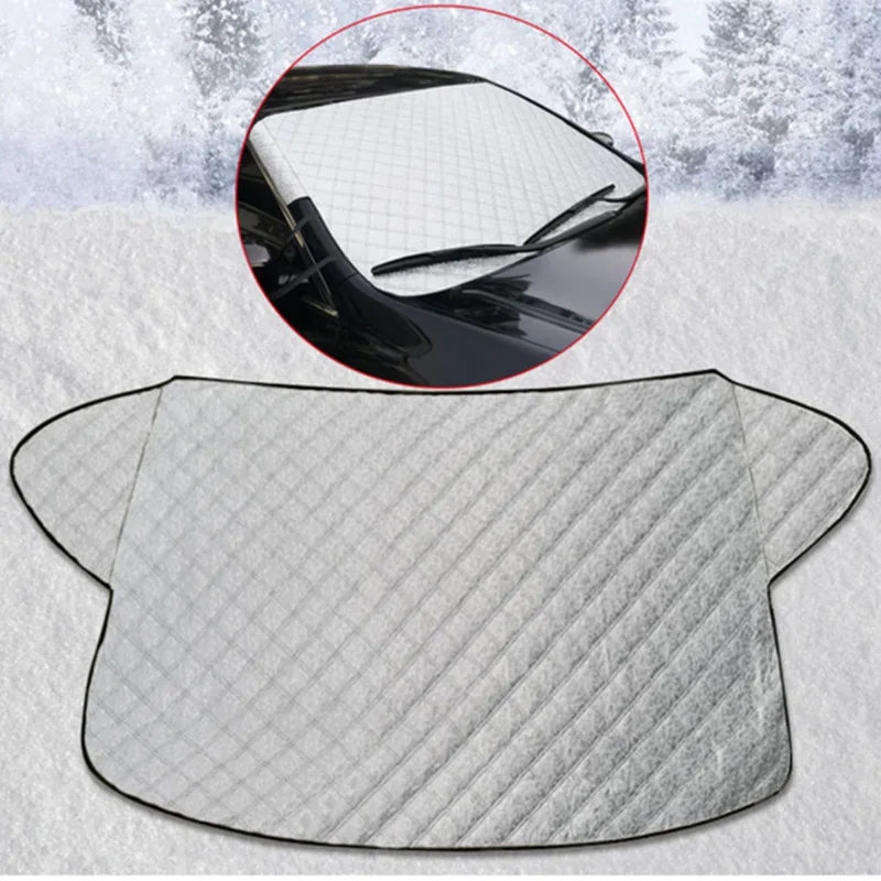 Car Windscreen Cover Snow Frost Ice Winter Sun Shade Dust Protector Shield Car Windshield Cover