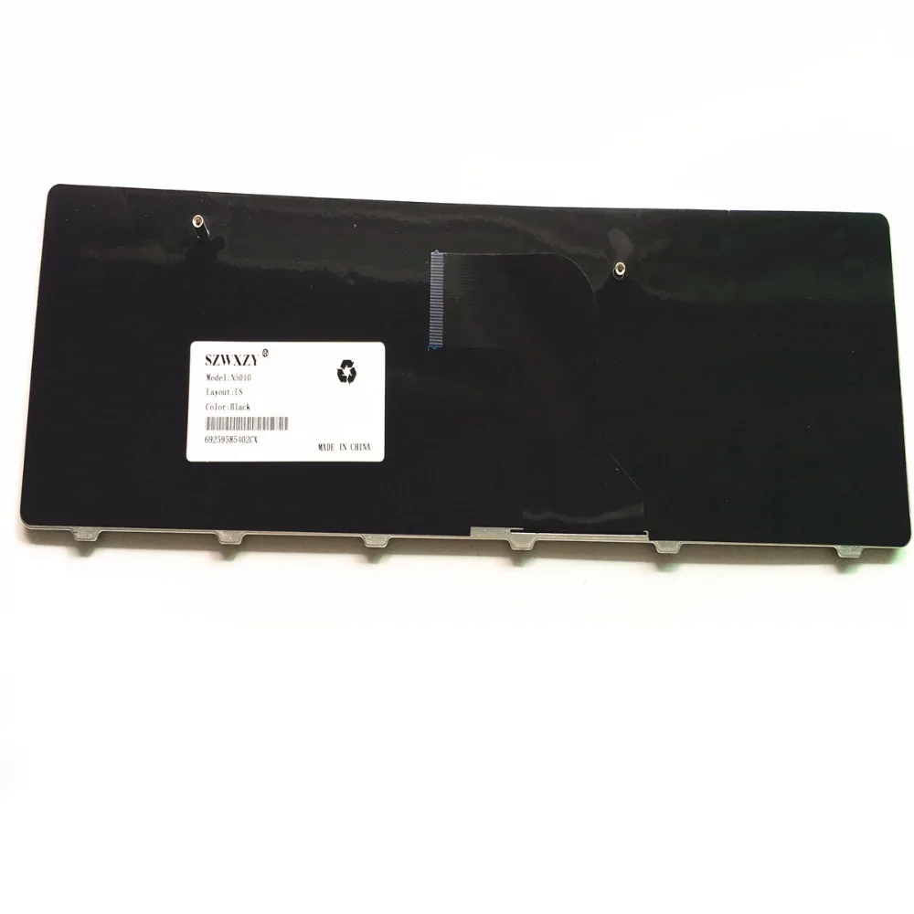 Новая черная клавиатура для ноутбука DELL 15R N5010 M5010 США Бесплатная