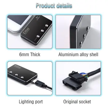 

Car Electronic throttle controller Auto 9H style accelerator Speed up for PARNTER ALL ENGINES 2009+