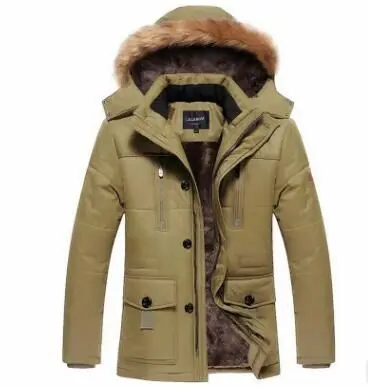 Мужские лыжные куртки, хлопковое пальто, Мужская зимняя Молодежная длинная хлопковая одежда, плюс бархатная Толстая Хлопковая мужская куртка большого размера - Цвет: Men1