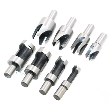 

8PCS/Set Plug Cutter Long Service Life High Quality Carbon Steel Cutting Tools for Wood Processing Carpenters Woodworking