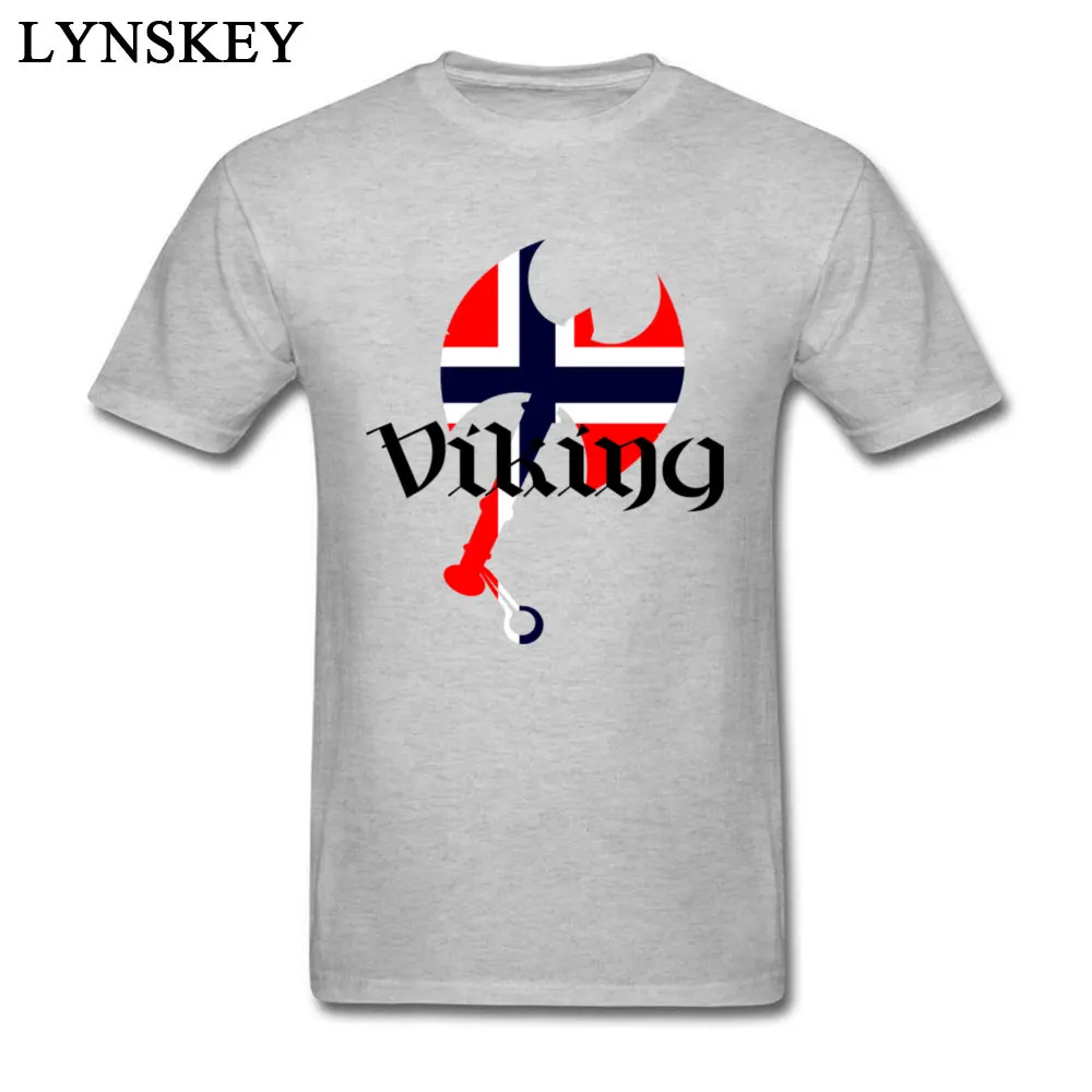 Male Cheap Casual Tops Shirt Funny Crew Neck Summer/Autumn 100% Cotton T Shirt Summer Short Sleeve Tee Shirts Top Quality Norwegian norse norge norway flag axe grey